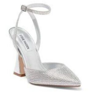 BRAND NEW STEVE MADDEN WOMEN'S RHINESTONE  HEEL PUMP